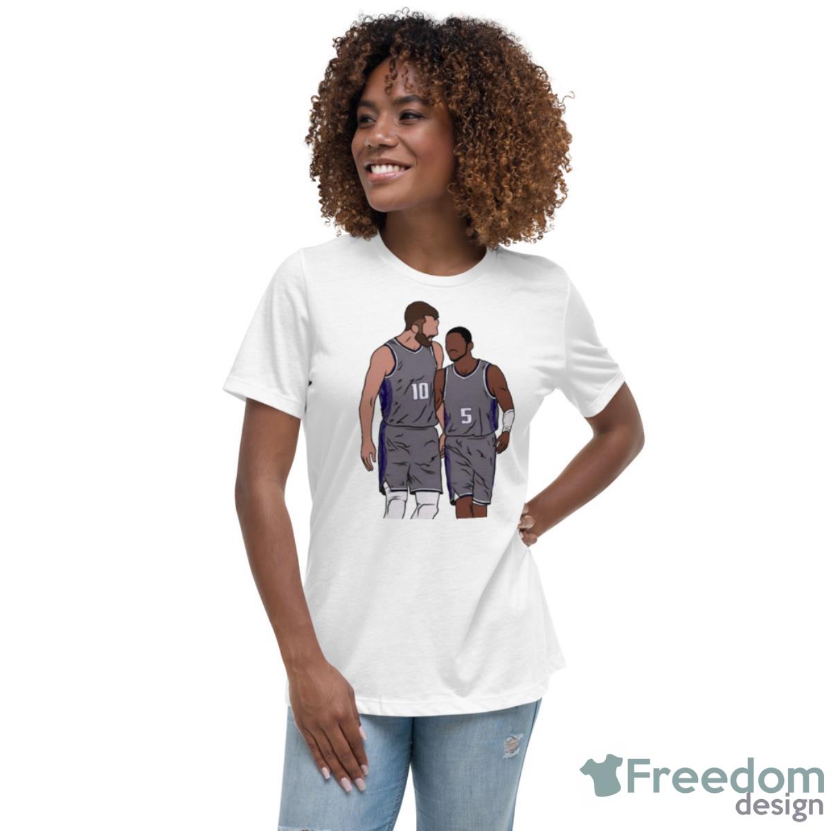 De'aaron Fox And Domantas Sabonis Sacramento Kings Shirt - Freedomdesign