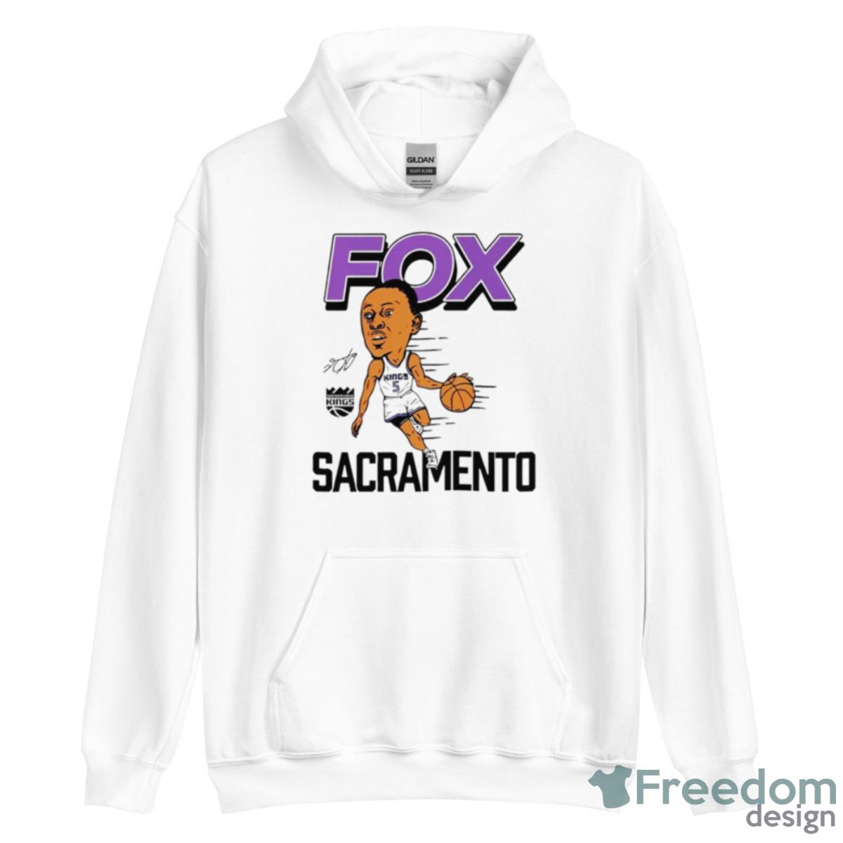 De’aaron Fox Sacramento Kings Signature Shirt - Unisex Heavy Blend Hooded Sweatshirt