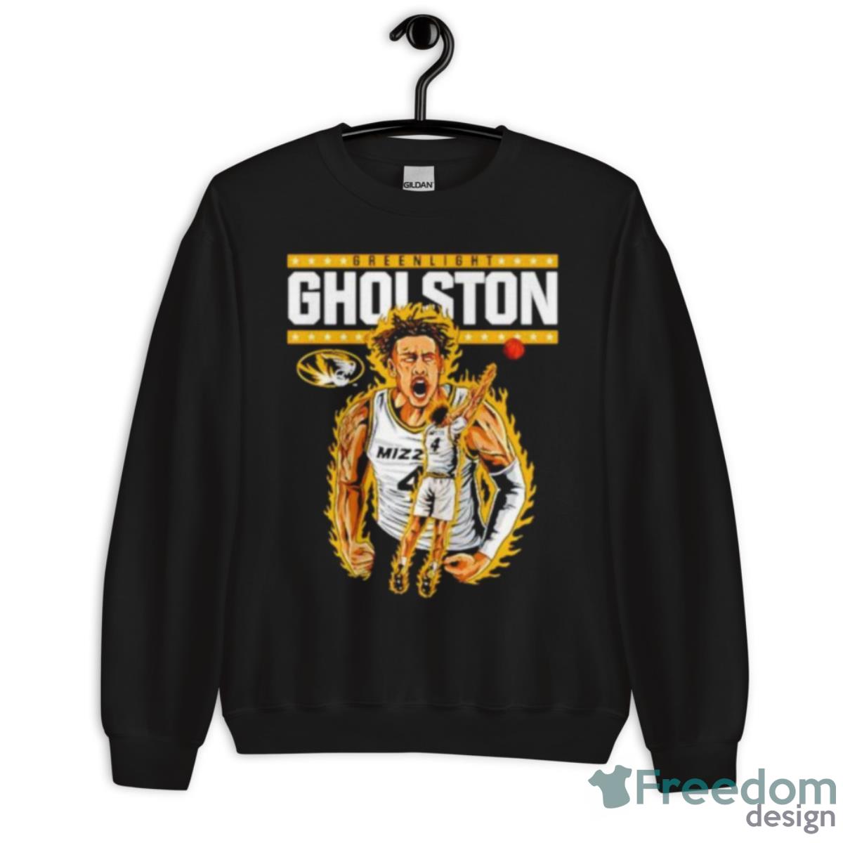 Deandre Gholston Greenlight Missouri Tigers Shirt - Unisex Crewneck Sweatshirt