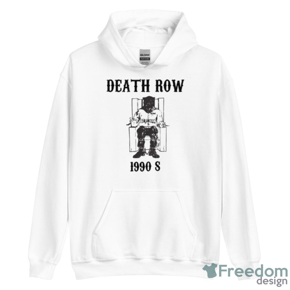 Death Row 1990s Shirt - Unisex Heavy Blend Hooded Sweatshirt Death Row 1990s Shirt - Unisex Heavy Blend Hooded Sweatshirt