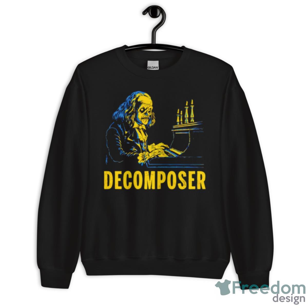 Decomposer Skull Shirt - Unisex Crewneck Sweatshirt Decomposer Skull Shirt - Unisex Crewneck Sweatshirt