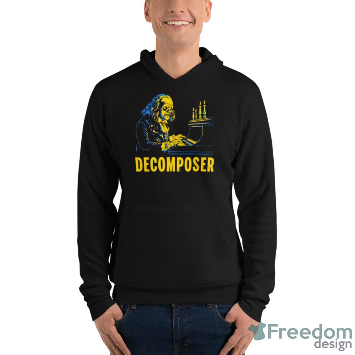 Decomposer Skull Shirt image Decomposer Skull Shirt - Unisex Fleece Pullover Hoodie