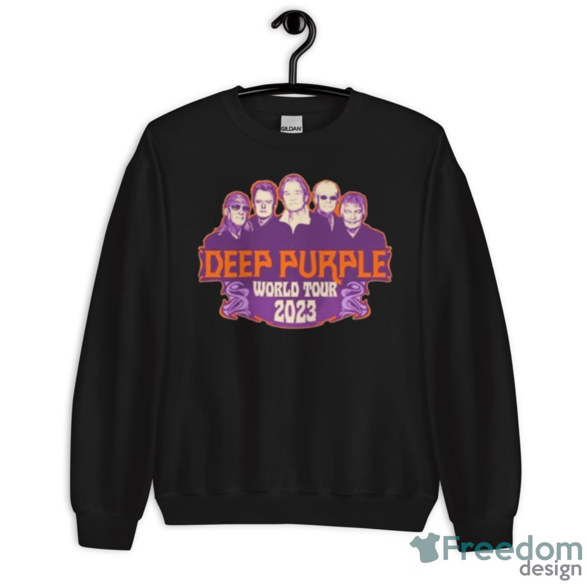 Deep Purple World Tour 2023 Official Shirt - Unisex Crewneck Sweatshirt