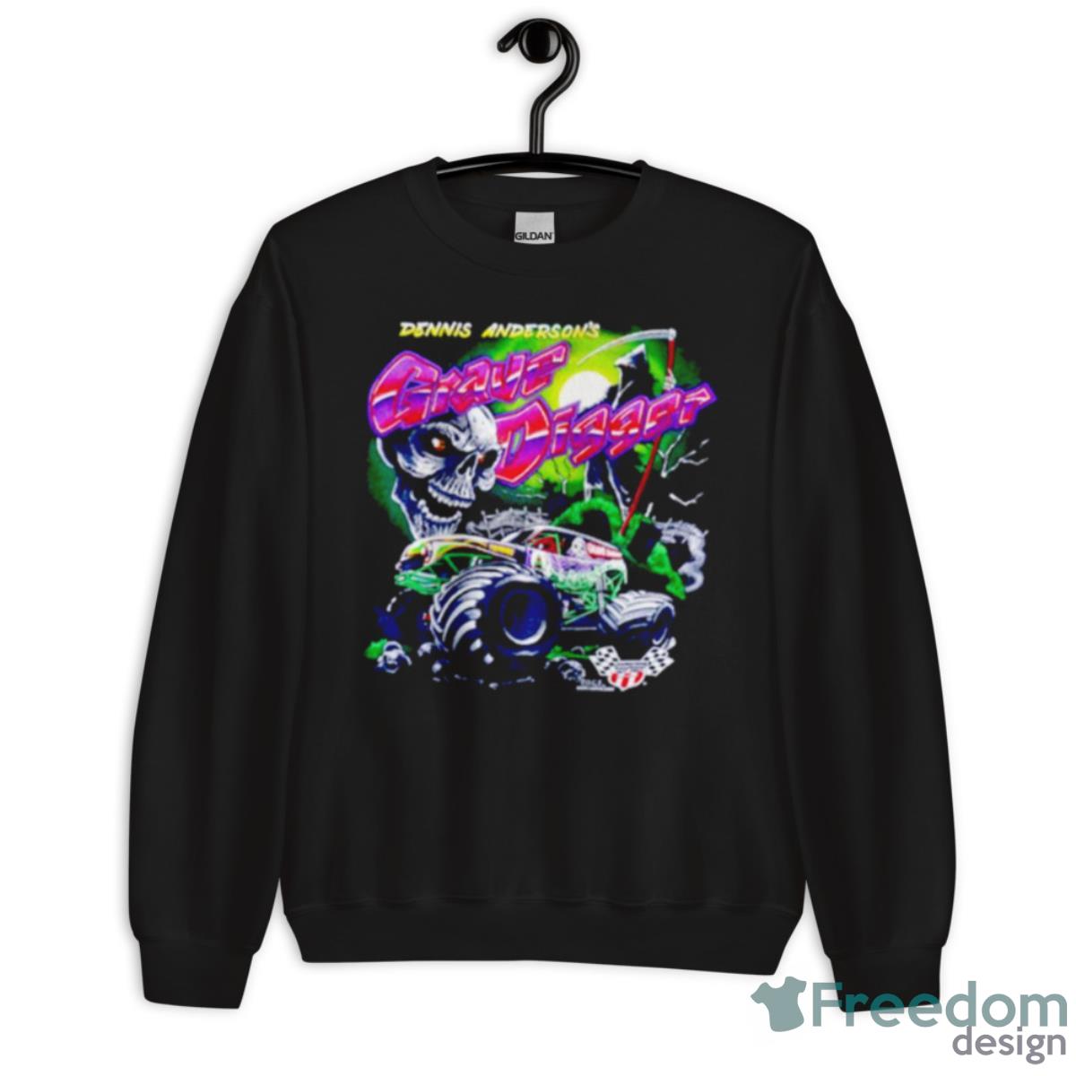 Dennis Anderson’s Grave Digger Shirt - Unisex Crewneck Sweatshirt