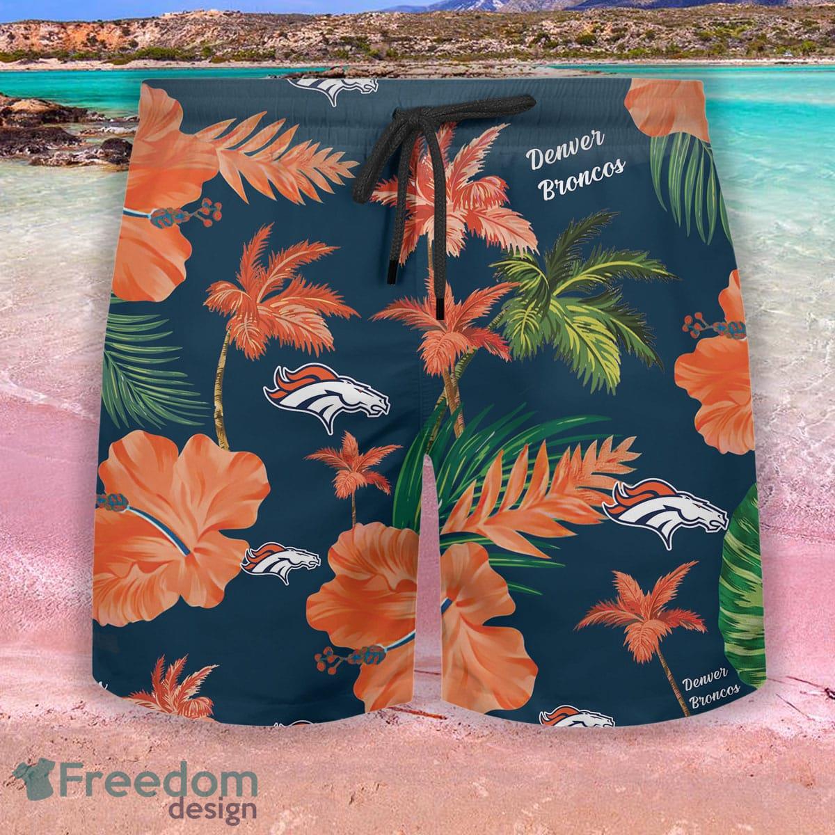 Denver Broncos NFL Flower Hawaiian Shirt Impressive Gift For Fans -  Freedomdesign