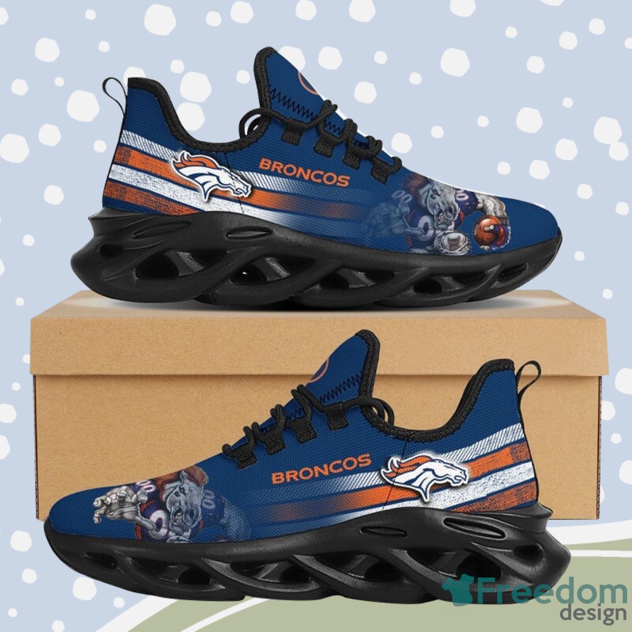 Denver Broncos NFL Max Soul Running Shoes For Fan Product Photo 1