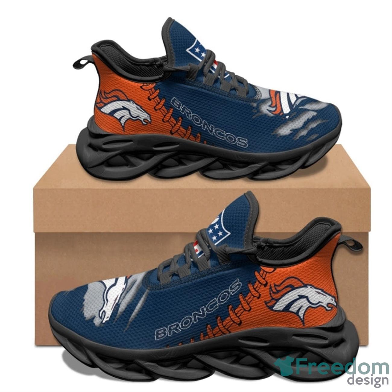 Denver Broncos NFL Max Soul Sneakers Running Shoes Product Photo 1