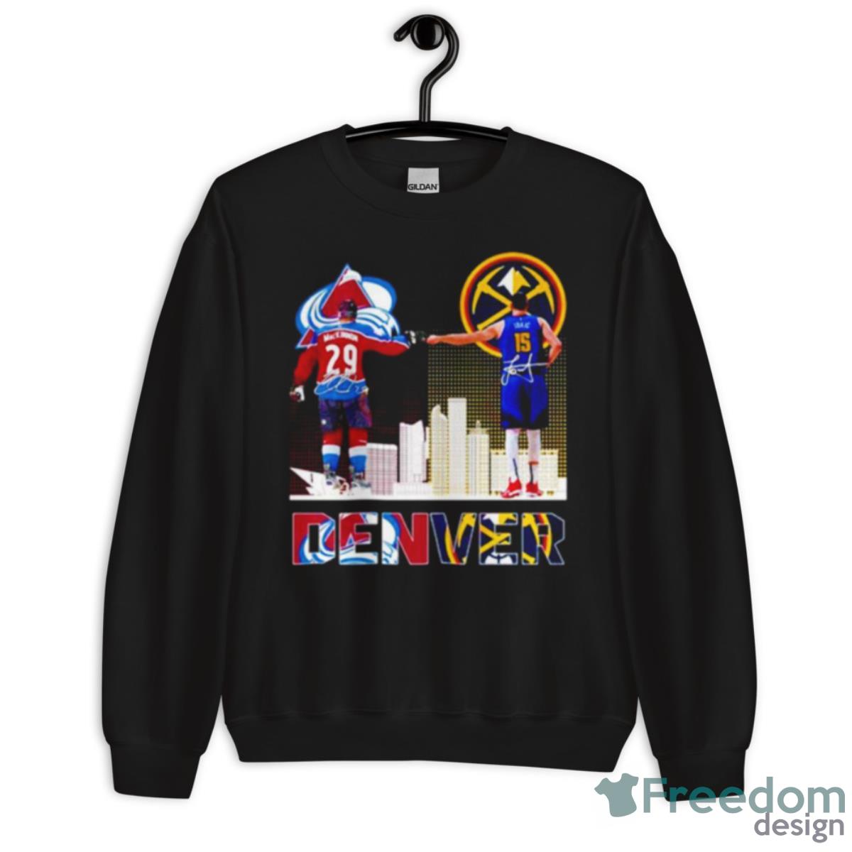 Denver MacKinnon And Jokic Shirt - Unisex Crewneck Sweatshirt