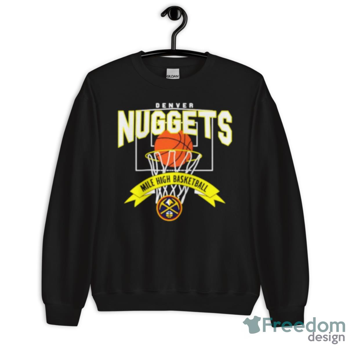 Denver Nuggets Tommy Jeans Tim Backboard Mile High Basketball 2023 Shirt - Unisex Crewneck Sweatshirt