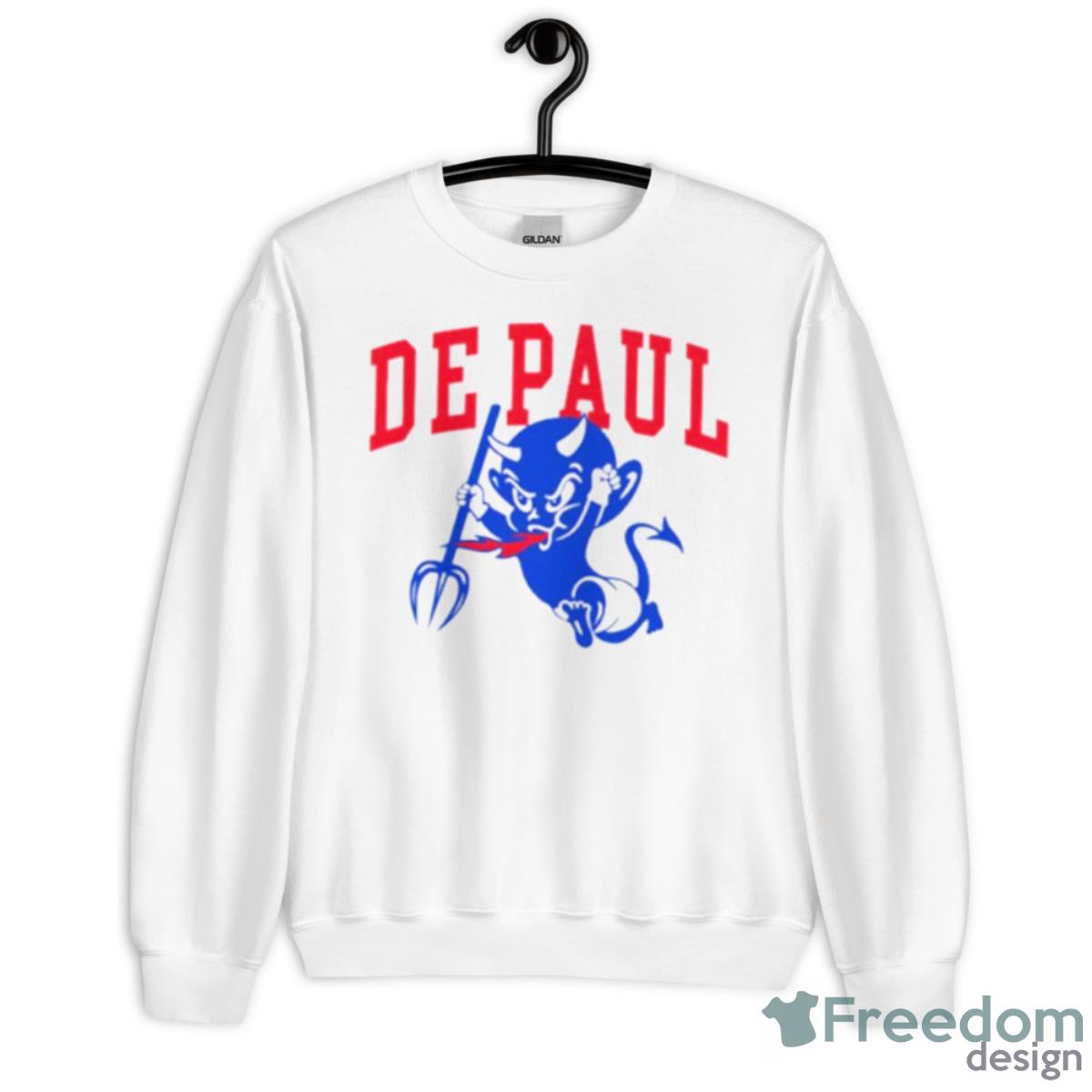 DePaul Blue Demons Shirt - Unisex Heavy Blend Crewneck Sweatshirt