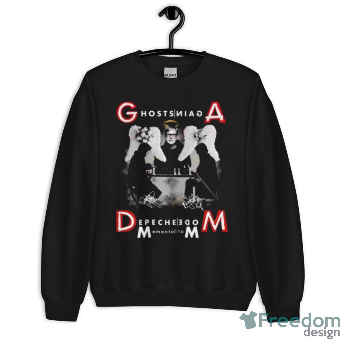 Depeche Mode Ghosts Again Memento Mori Signatures Shirt - Unisex Crewneck Sweatshirt