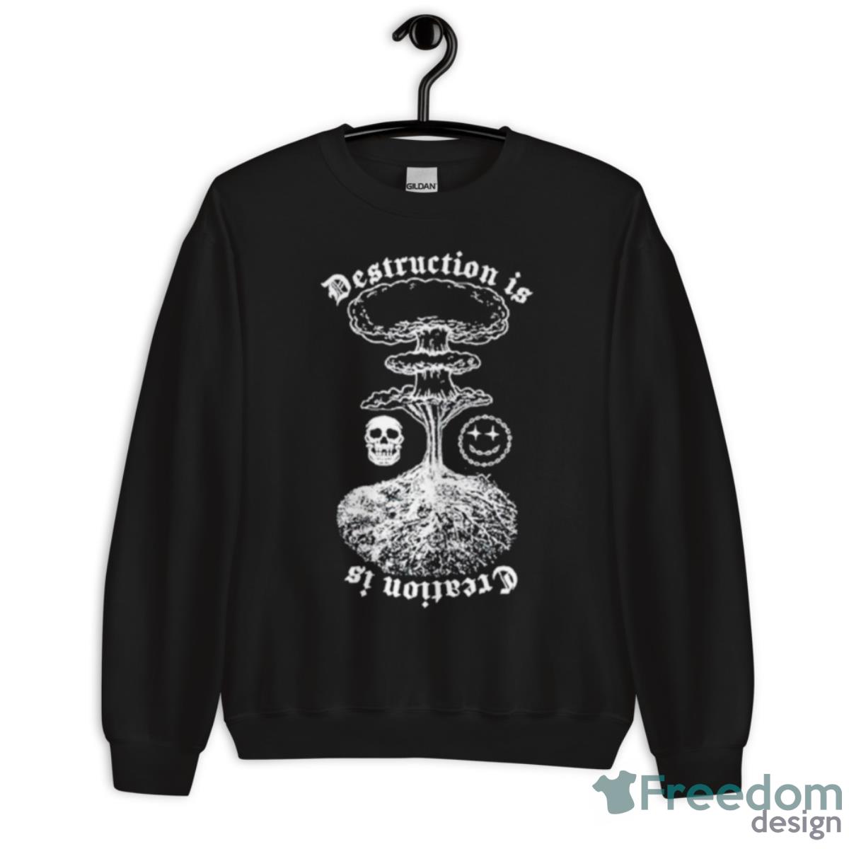 Destruction Vol II Skull Shirt - Unisex Crewneck Sweatshirt