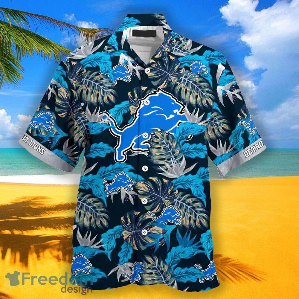 Detroit Lions Aloha Hawaiian Shirt Summer Gift