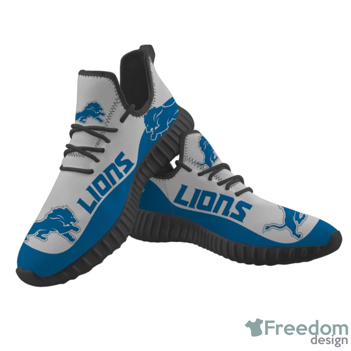 Detroit Lions Sneakers Big Logo Reze Shoes Product Photo 2