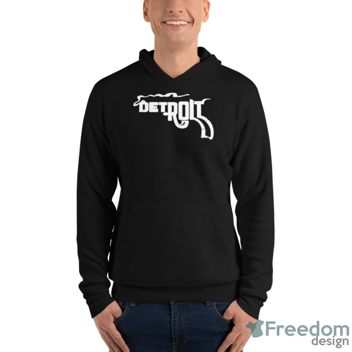 Detroit Smoking Gun Shirt image Detroit Smoking Gun Shirt - Unisex Fleece Pullover Hoodie