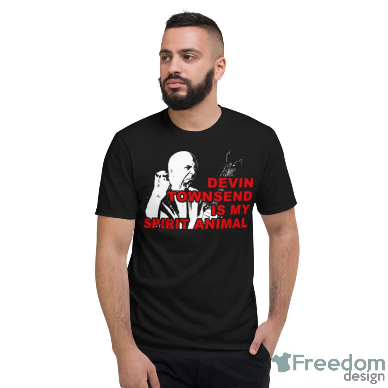 Devin Townsend Est Mon Animal Spirituel Conception De Heavy Metal Shirt - Short Sleeve T-Shirt