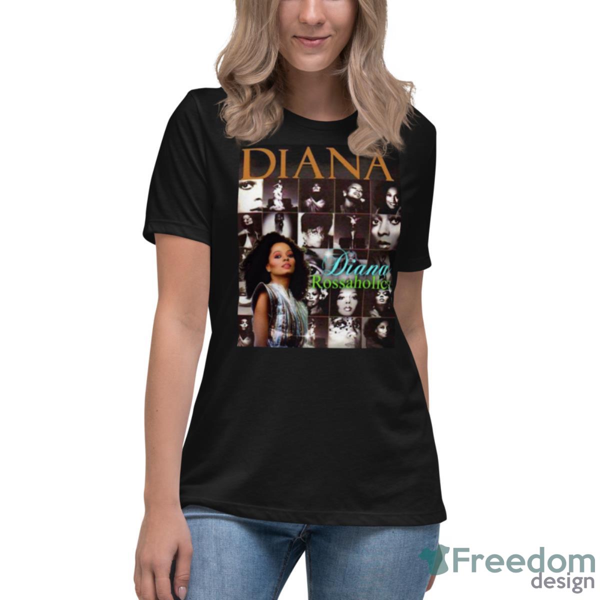 Diana Ross The Boss Shirt - Womens Relaxed Short Sleeve Jersey Tee Diana Ross The Boss Shirt - Womens Relaxed Short Sleeve Jersey Tee