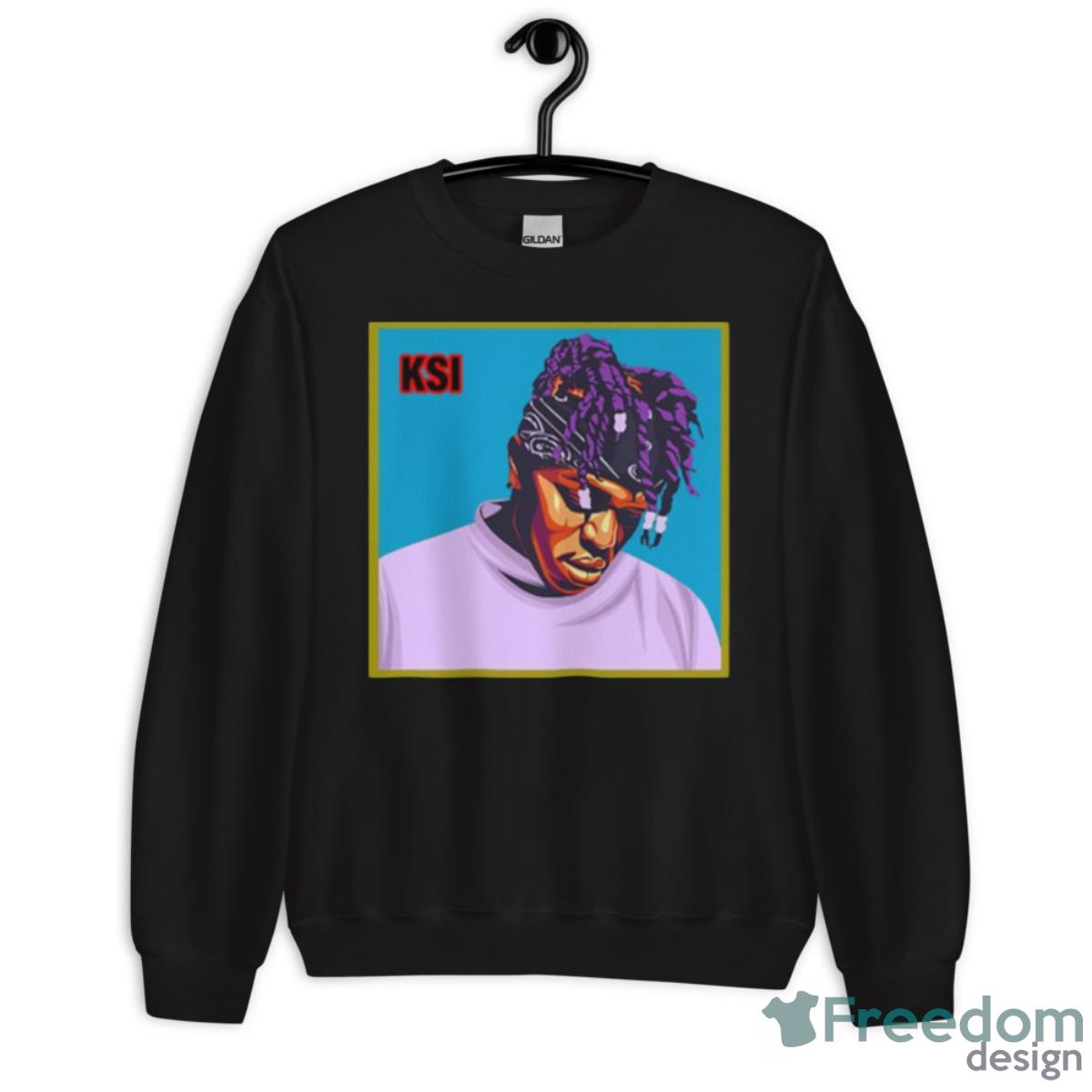 Digital Art Ksi Boxing Shirt - Unisex Crewneck Sweatshirt
