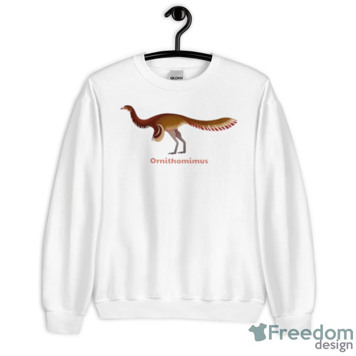 Dinosaur Ornithomimus Shirt - Unisex Heavy Blend Crewneck Sweatshirt