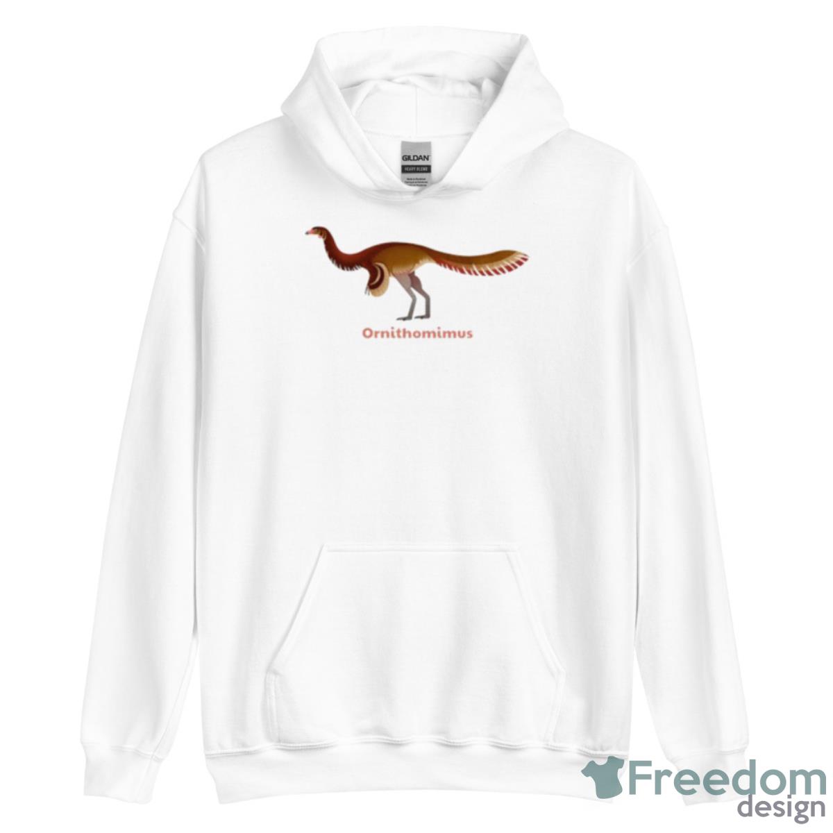 Dinosaur Ornithomimus Shirt image Dinosaur Ornithomimus Shirt - Unisex Heavy Blend Hooded Sweatshirt