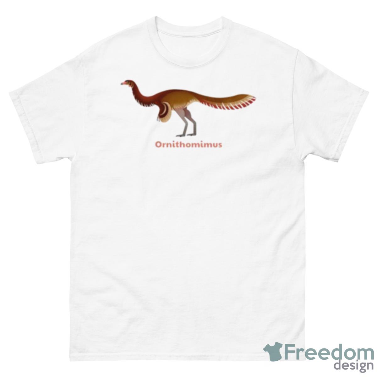 Dinosaur Ornithomimus Shirt - 500 Men’s Classic Tee Gildan