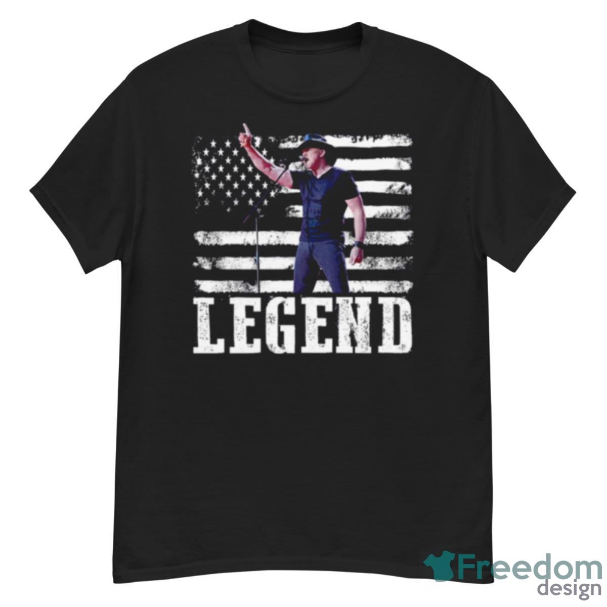 Distressed American Flag Name Music Trace Adkinslegend Shirt - G500 Men’s Classic T-Shirt