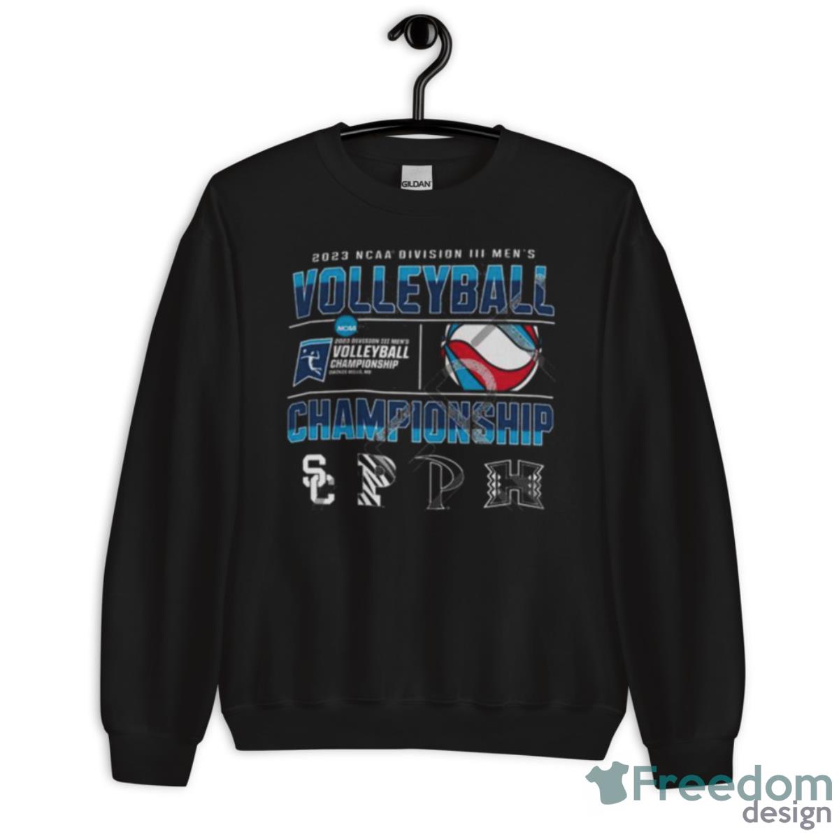 Division III Men’s Volleyball Championship Four Team 2023 Shirt - Unisex Crewneck Sweatshirt
