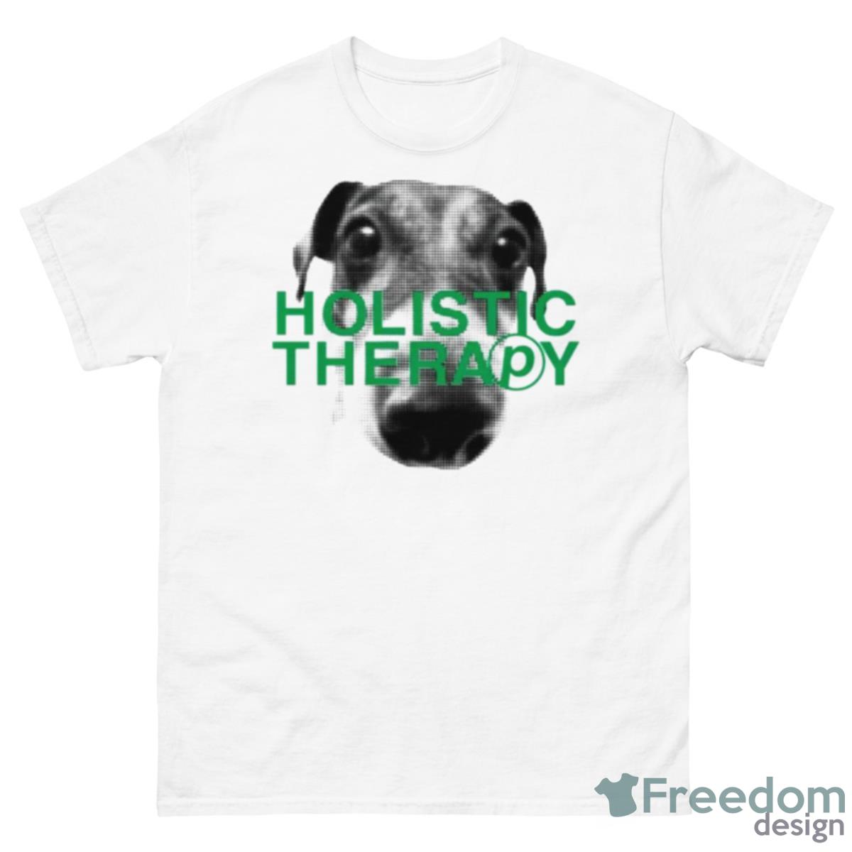 Dog Holistic Reverse Hemmed Shirt - 500 Men’s Classic Tee Gildan