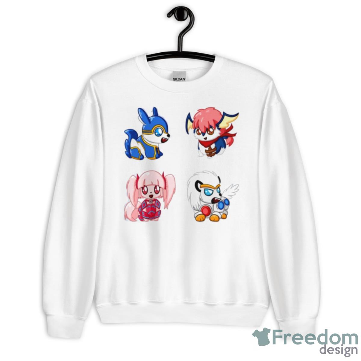 Dogs Cardfight!! Vanguard Shirt - Unisex Heavy Blend Crewneck Sweatshirt