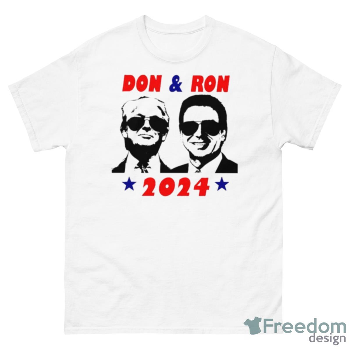 Donald Trump And Ron DeSantis 2024 Shirt - 500 Men’s Classic Tee Gildan