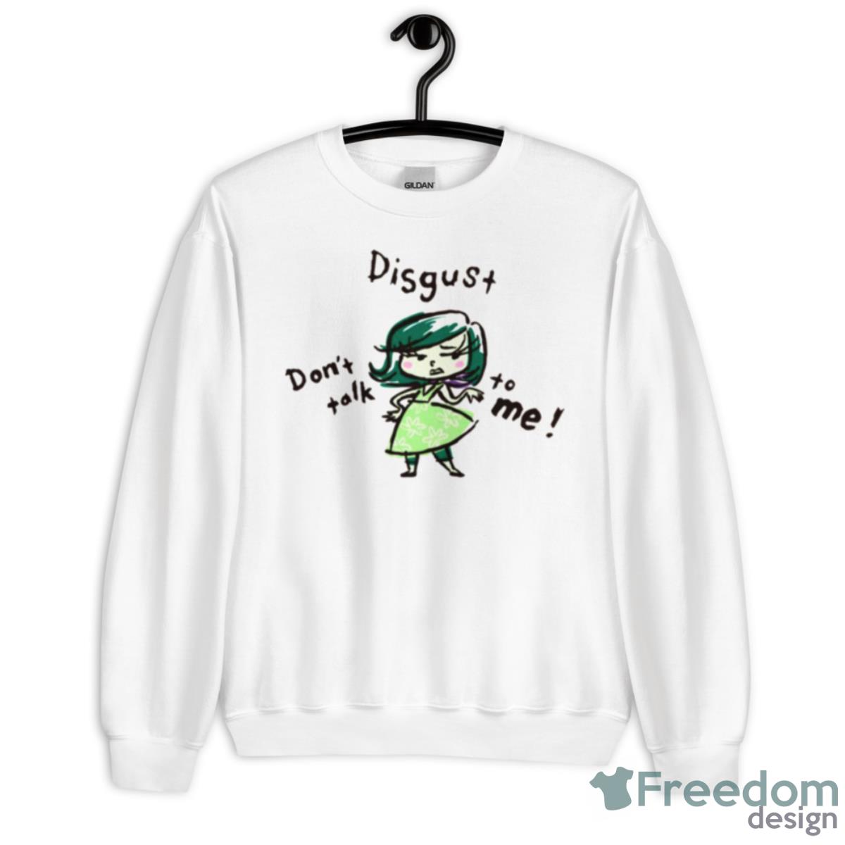 Don’t Talk To Me Inside Out Disgust Shirt - Unisex Heavy Blend Crewneck Sweatshirt