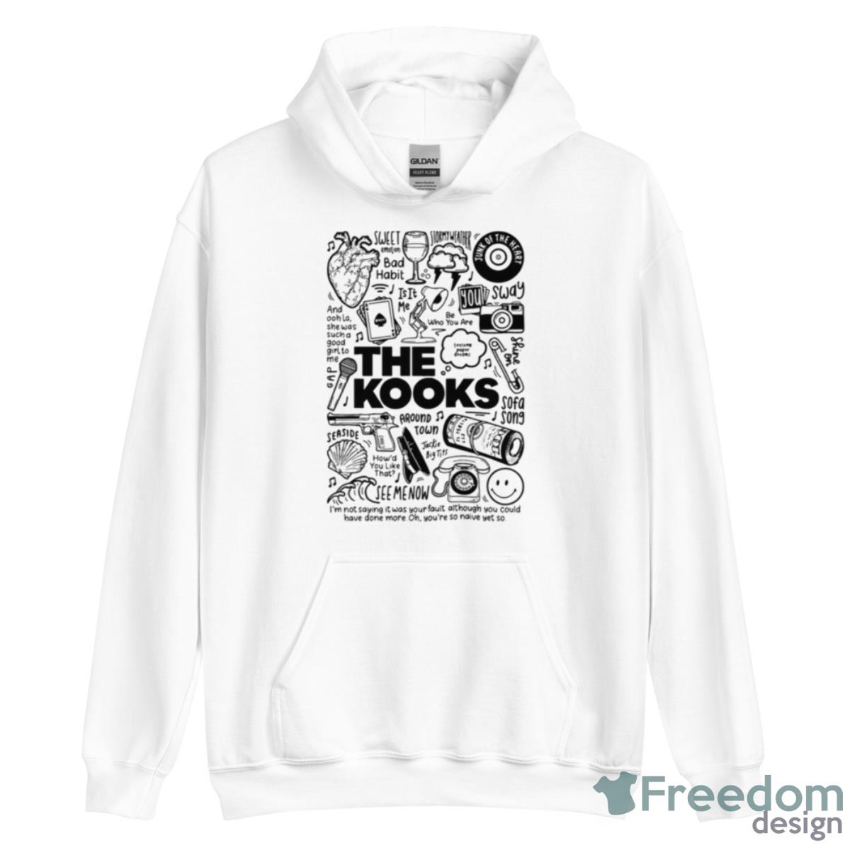 Doodles Of The Kooks Shirt - Unisex Heavy Blend Hooded Sweatshirt Doodles Of The Kooks Shirt - Unisex Heavy Blend Hooded Sweatshirt