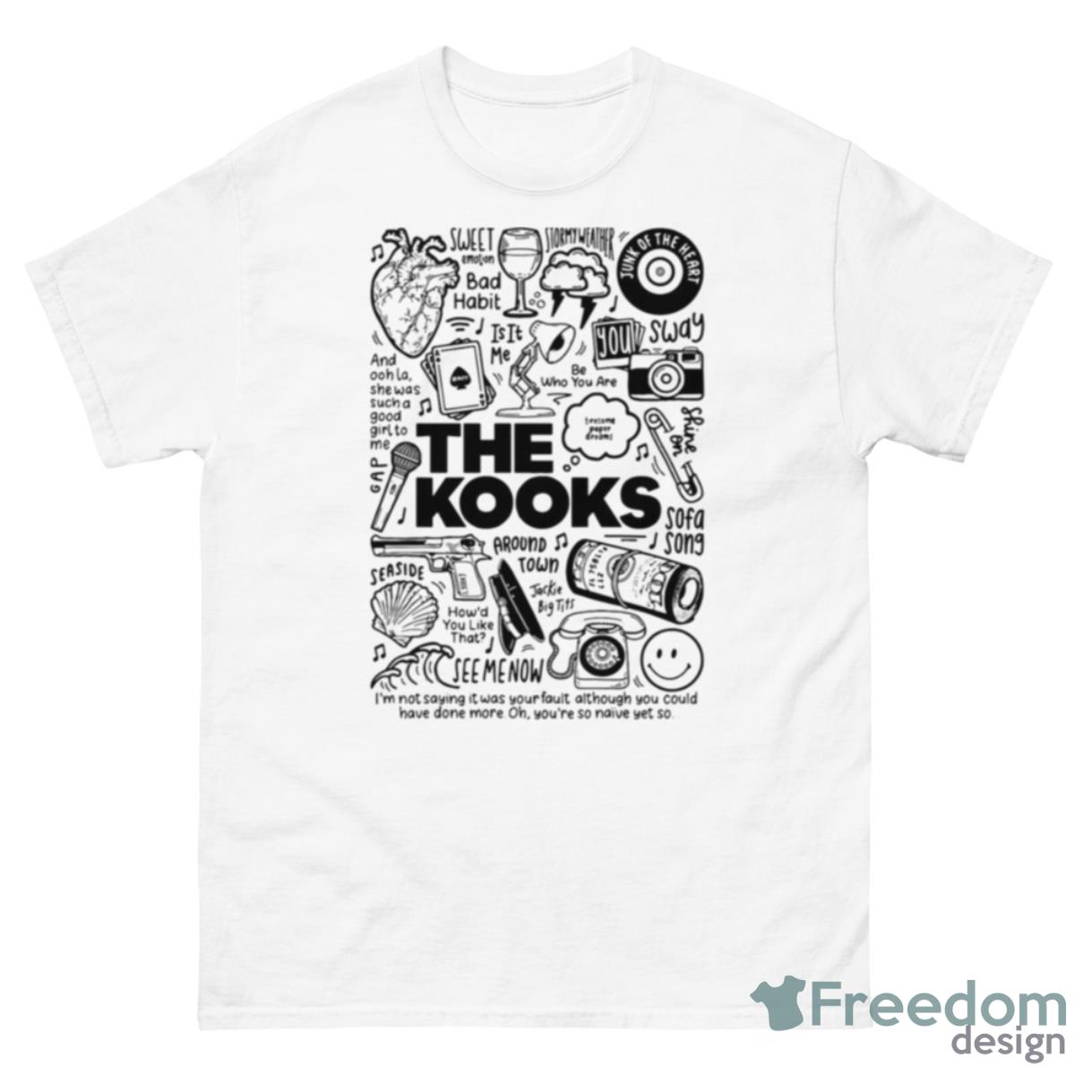 Doodles Of The Kooks Shirt - 500 Men’s Classic Tee Gildan