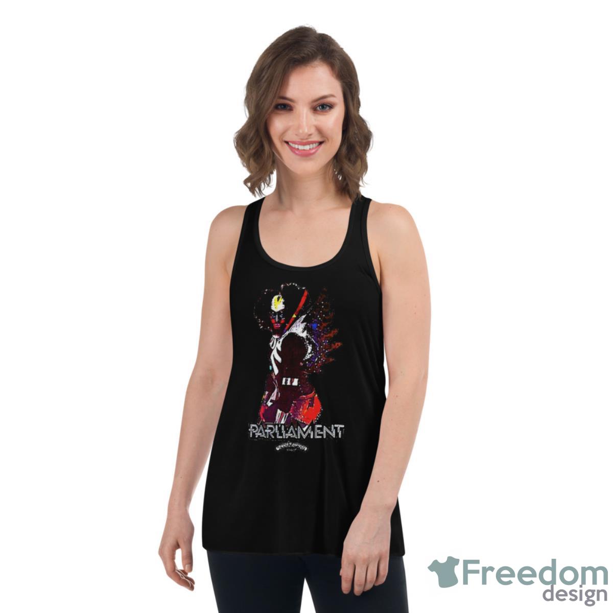 Dr Funkenstein Parliament Funkadelic George Clinton Shirt - Womens Flowy Racerback Tank Dr Funkenstein Parliament Funkadelic George Clinton Shirt - Womens Flowy Racerback Tank