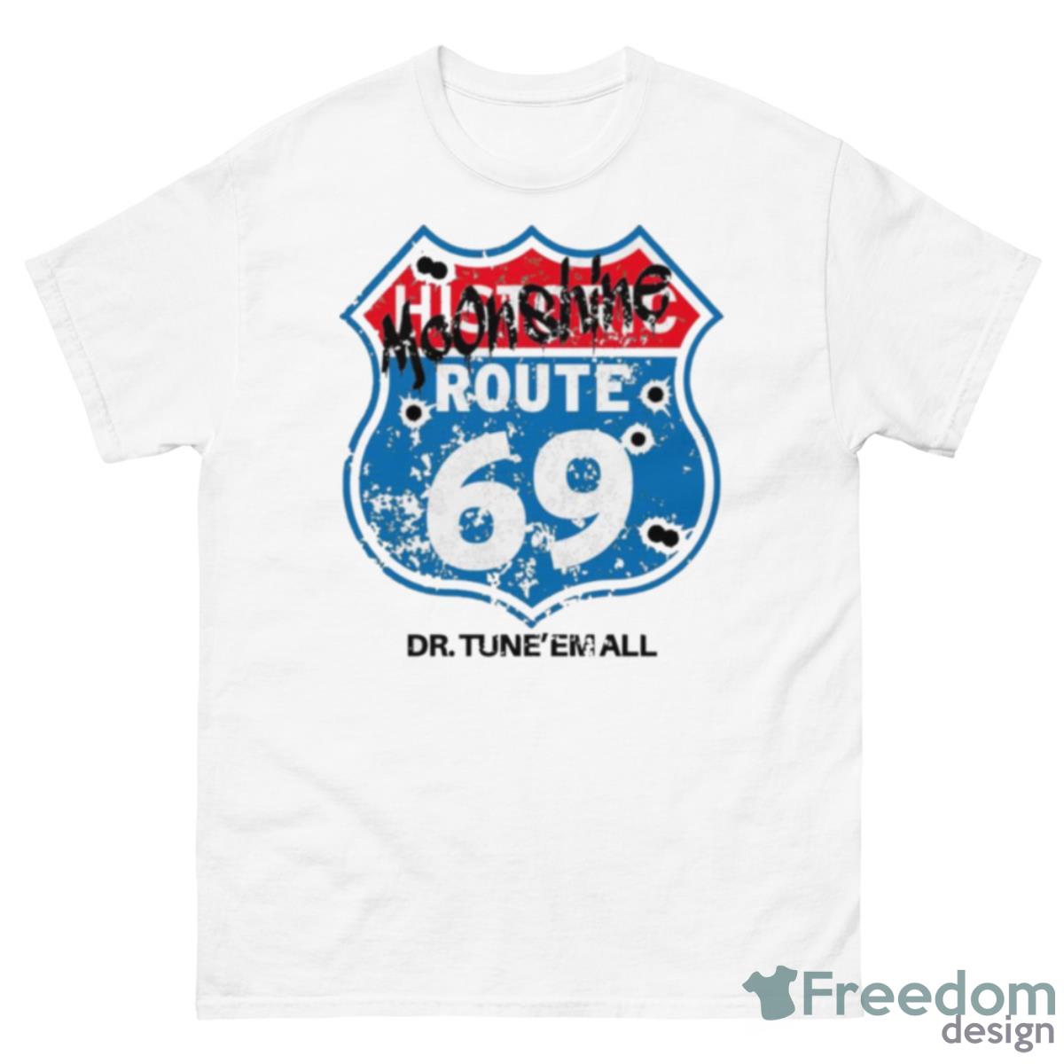 Dr. TuneEmAll’s Route 69 Shirt - 500 Men’s Classic Tee Gildan