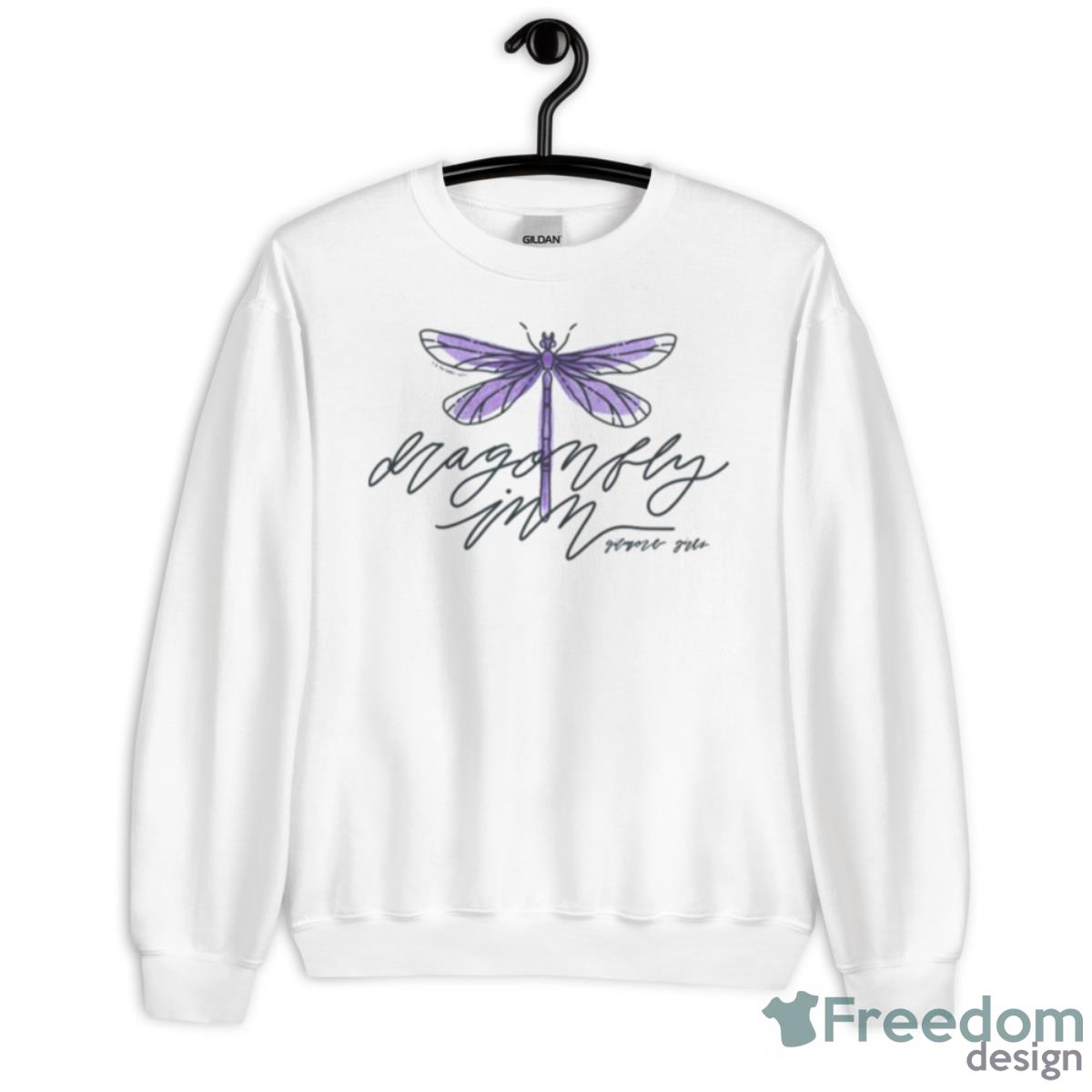 Dragonfly Inn Script Gilmore Girls Shirt - Unisex Heavy Blend Crewneck Sweatshirt