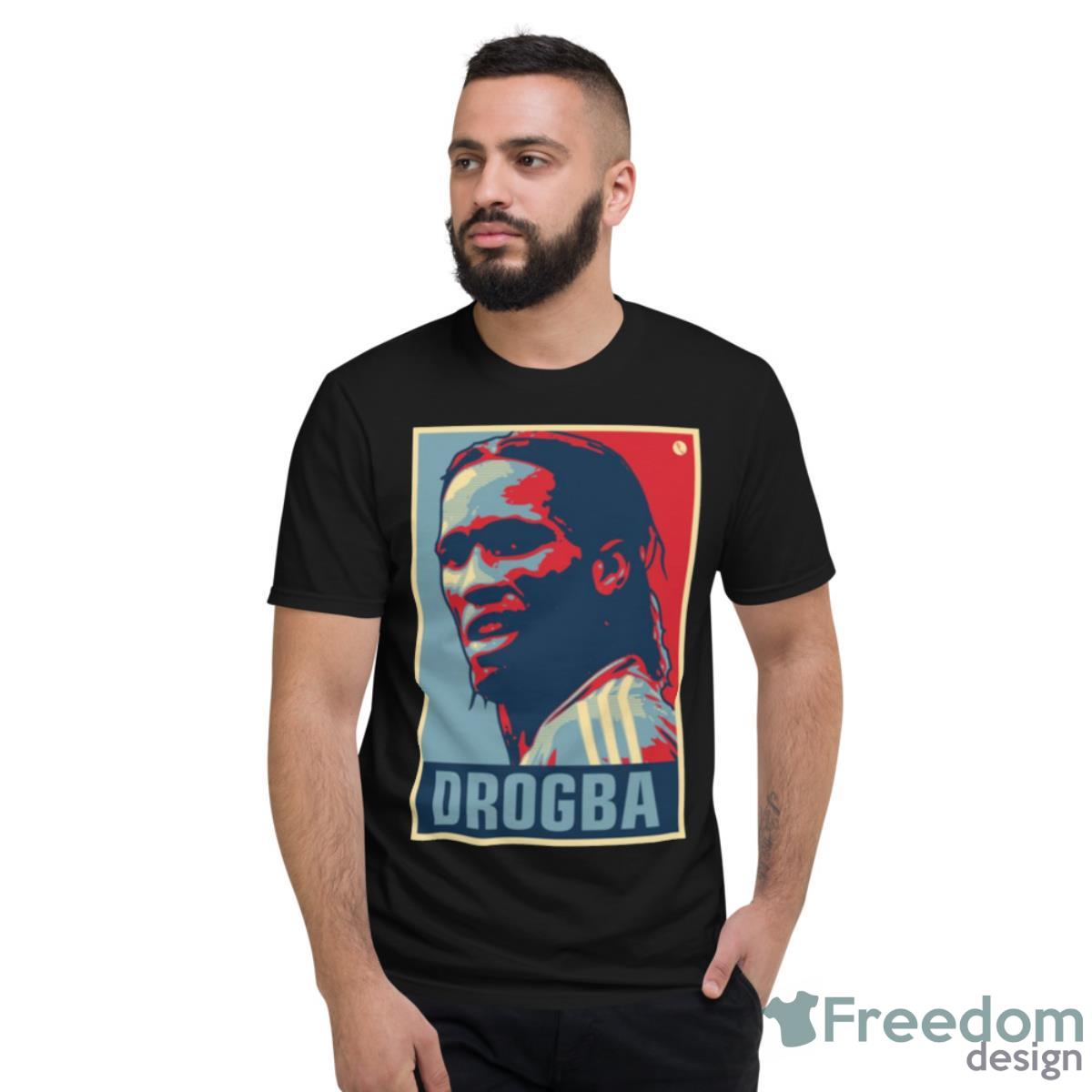 Drogba Football Legend Graphic Shirt - Short Sleeve T-Shirt