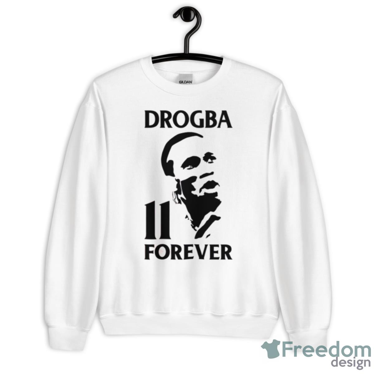 Drogba Forever Fan Art Shirt - Unisex Heavy Blend Crewneck Sweatshirt