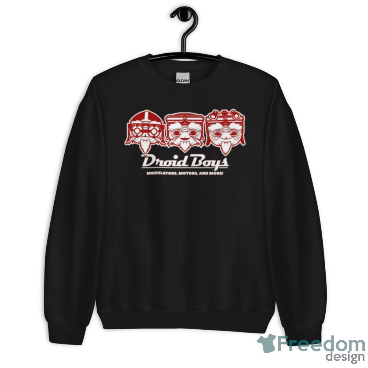 Droid Boys Modulators Motors And More Shirt - Unisex Crewneck Sweatshirt