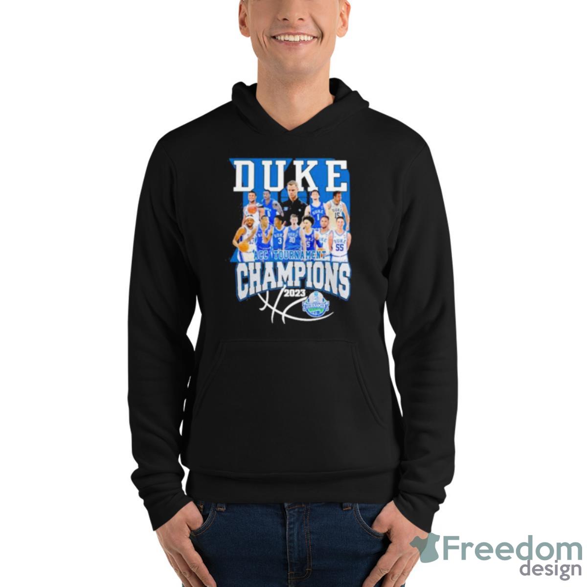 Duke Team 2023 ACC Men’s Basketball Tournament Champions Shirt - Unisex Fleece Pullover Hoodie Duke Team 2023 ACC Men’s Basketball Tournament Champions Shirt - Unisex Fleece Pullover Hoodie