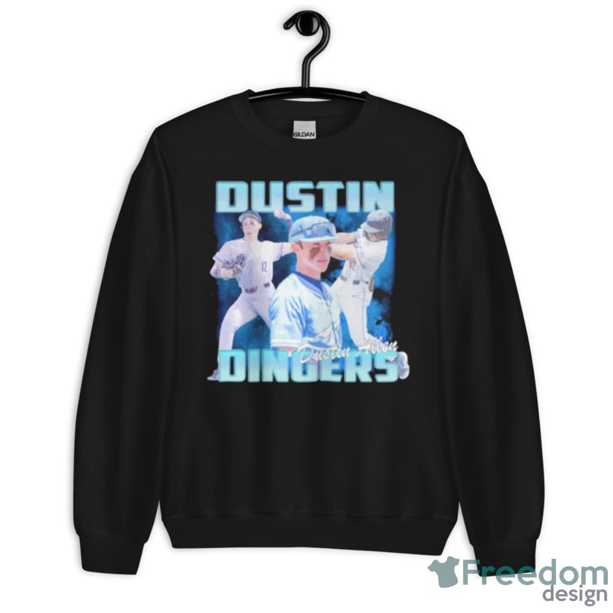 Dustin Allen Dustin Dingers Shirt - Unisex Crewneck Sweatshirt