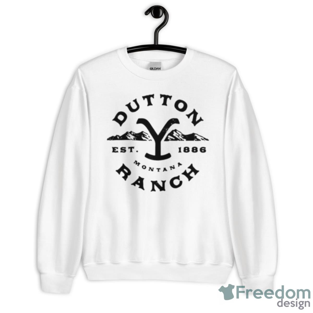 Dutton Ranch Est 1886 Shirt - Unisex Heavy Blend Crewneck Sweatshirt