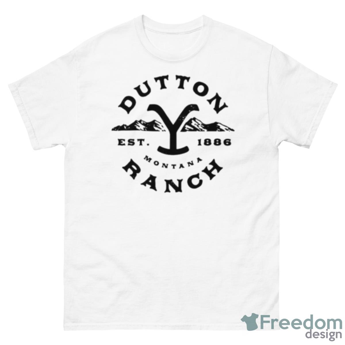 Dutton Ranch Est 1886 Shirt - 500 Men’s Classic Tee Gildan