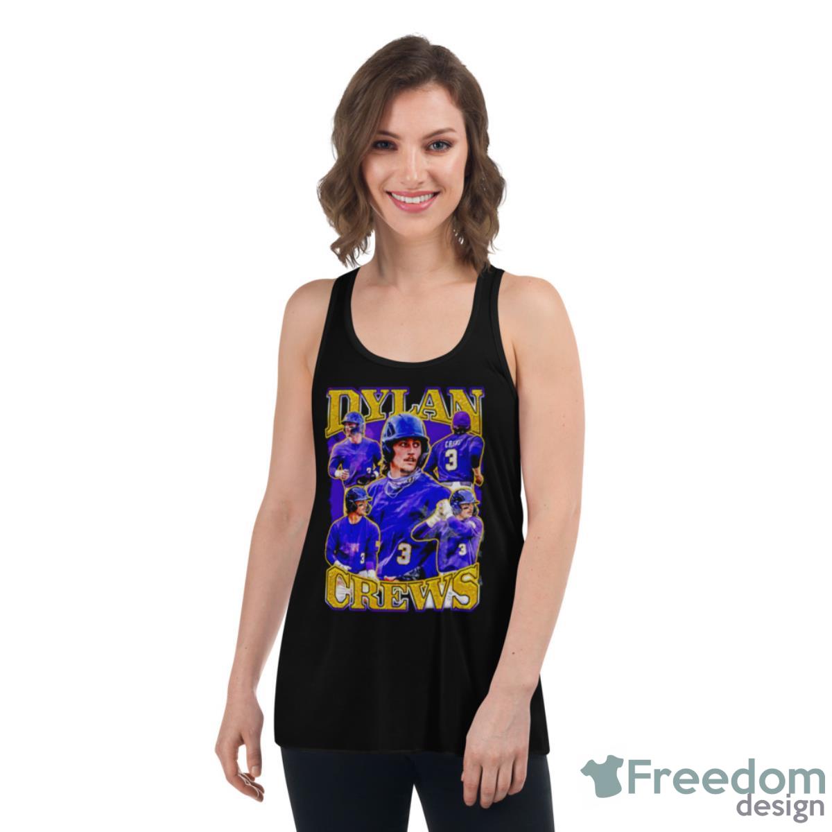 Dylan Crews Vintage Shirt - Womens Flowy Racerback Tank Dylan Crews Vintage Shirt - Womens Flowy Racerback Tank