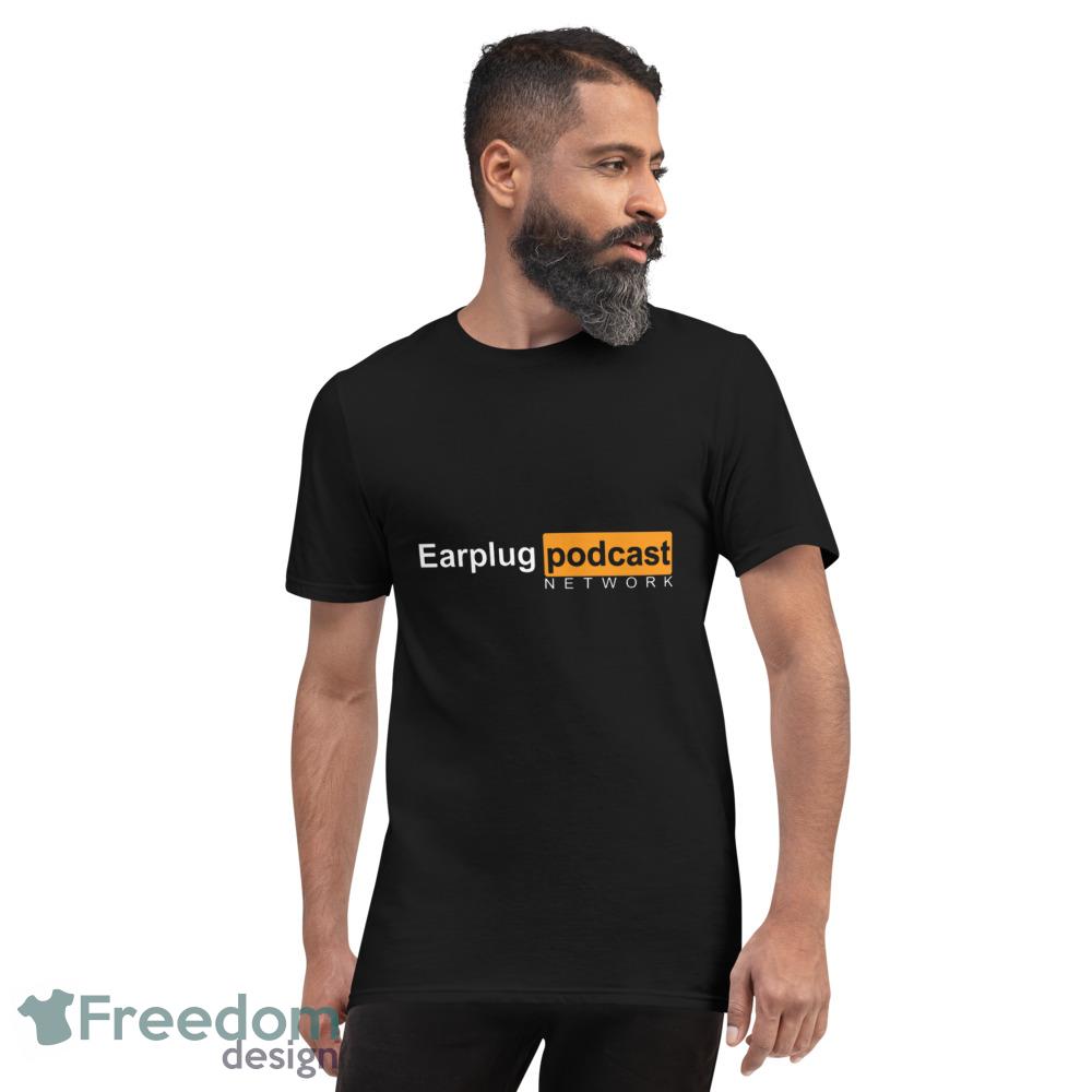 Earplug Podcast Porn Hub parody logo T shirt - Freedomdesign