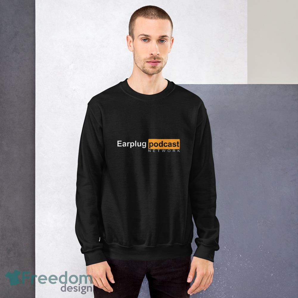 Earplug Podcast Porn Hub parody logo T shirt - Freedomdesign