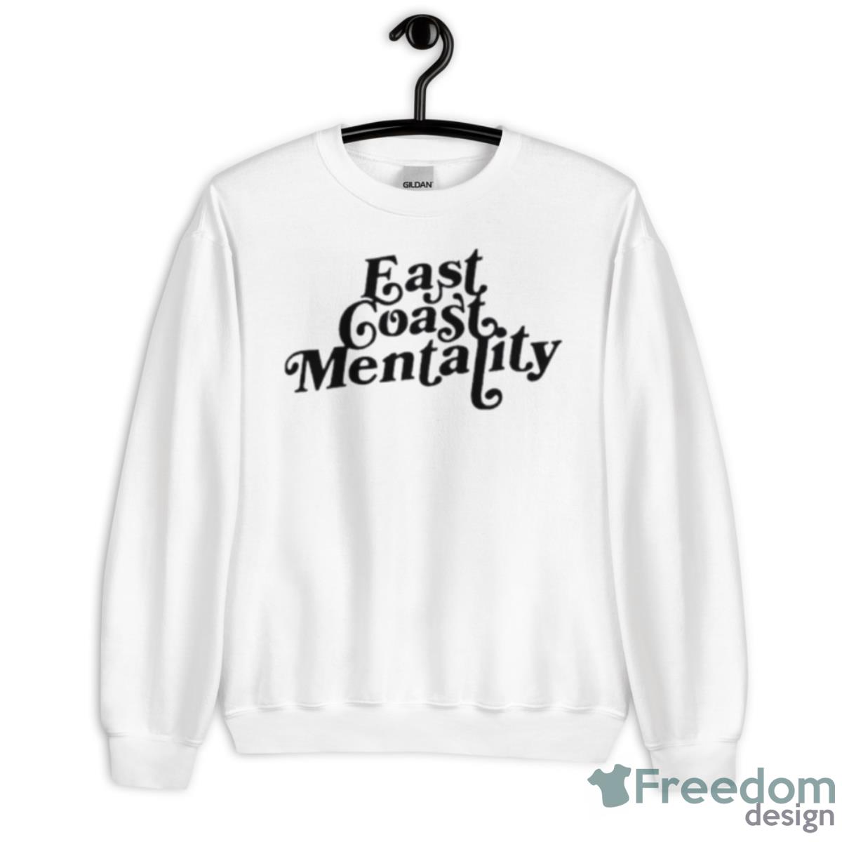 East Coast Mentality Ribbed Champion Shirt - Unisex Heavy Blend Crewneck Sweatshirt