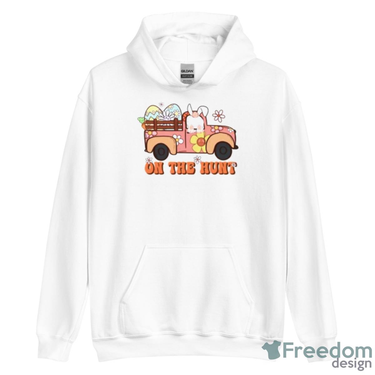 Easter Day On The Hunt Shirt - Unisex Heavy Blend Hooded Sweatshirt