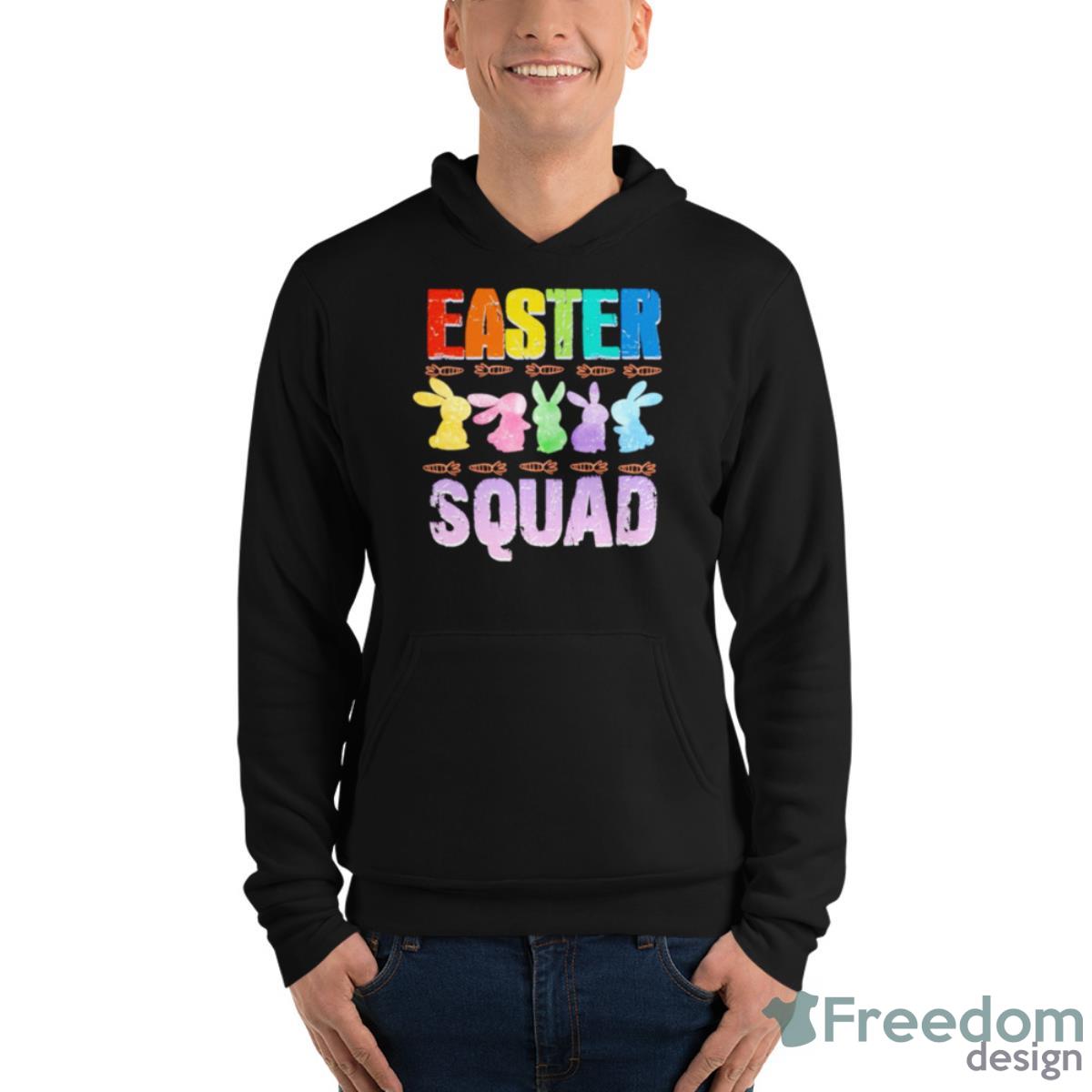Easter Squad Cute Bunny Shirt - Unisex Fleece Pullover Hoodie Easter Squad Cute Bunny Shirt - Unisex Fleece Pullover Hoodie