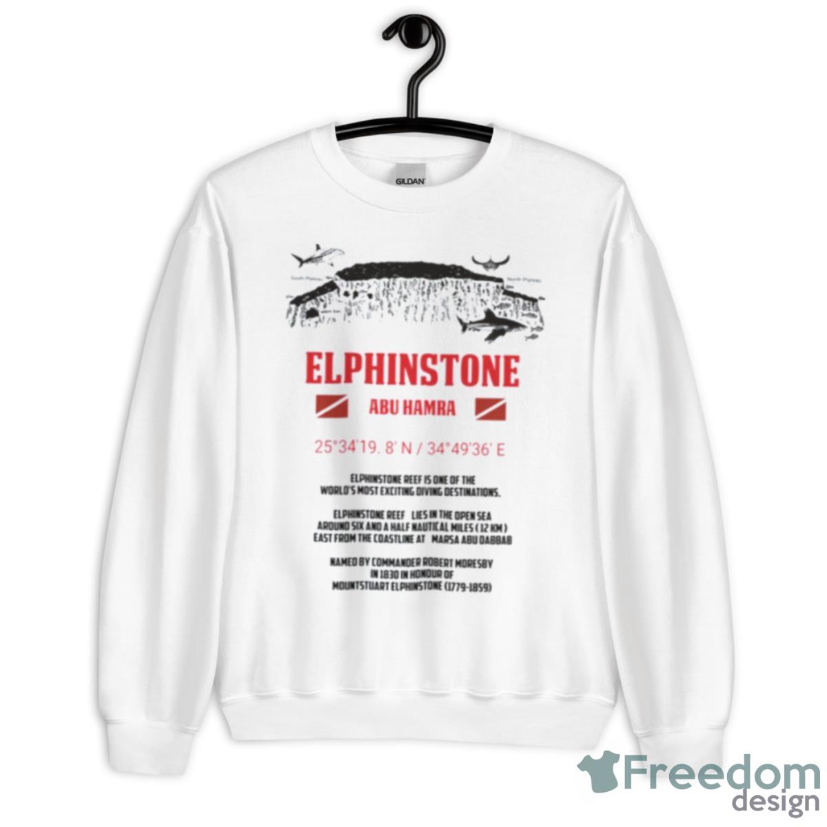 Egypt Red Sea Elphinstone Diving Shirt - Unisex Heavy Blend Crewneck Sweatshirt